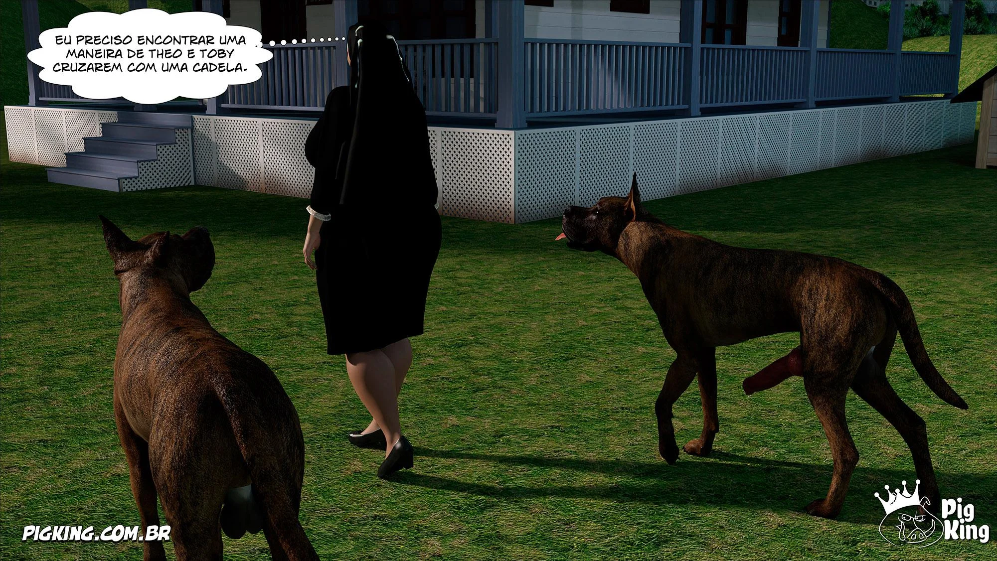 Irmã Sacana Exibida - Parte 2: Desejos Profanos em 3D Irmã Sacana Exibida - Parte 2: Desejos Profanos em 3D