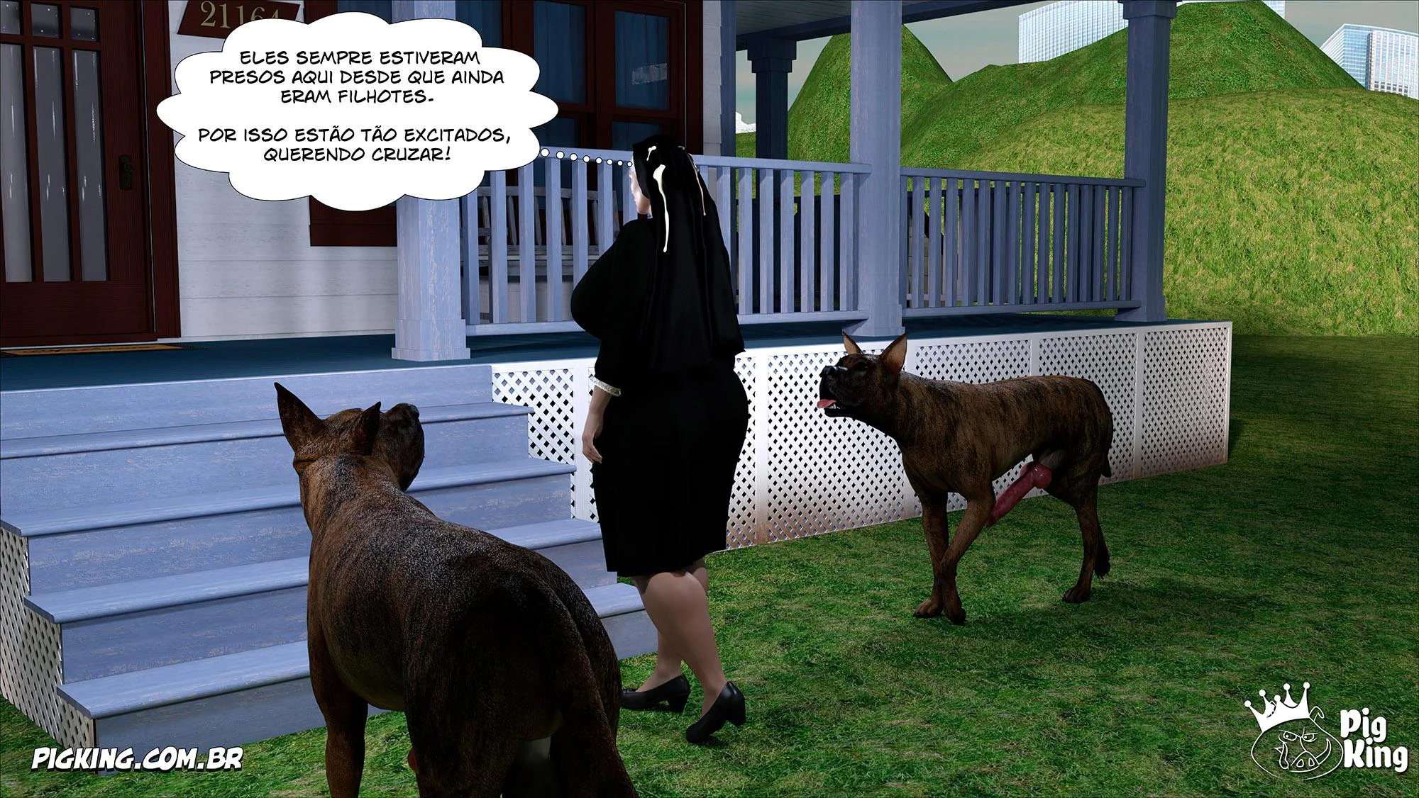 Irmã Sacana Exibida - Parte 2: Desejos Profanos em 3D Irmã Sacana Exibida - Parte 2: Desejos Profanos em 3D