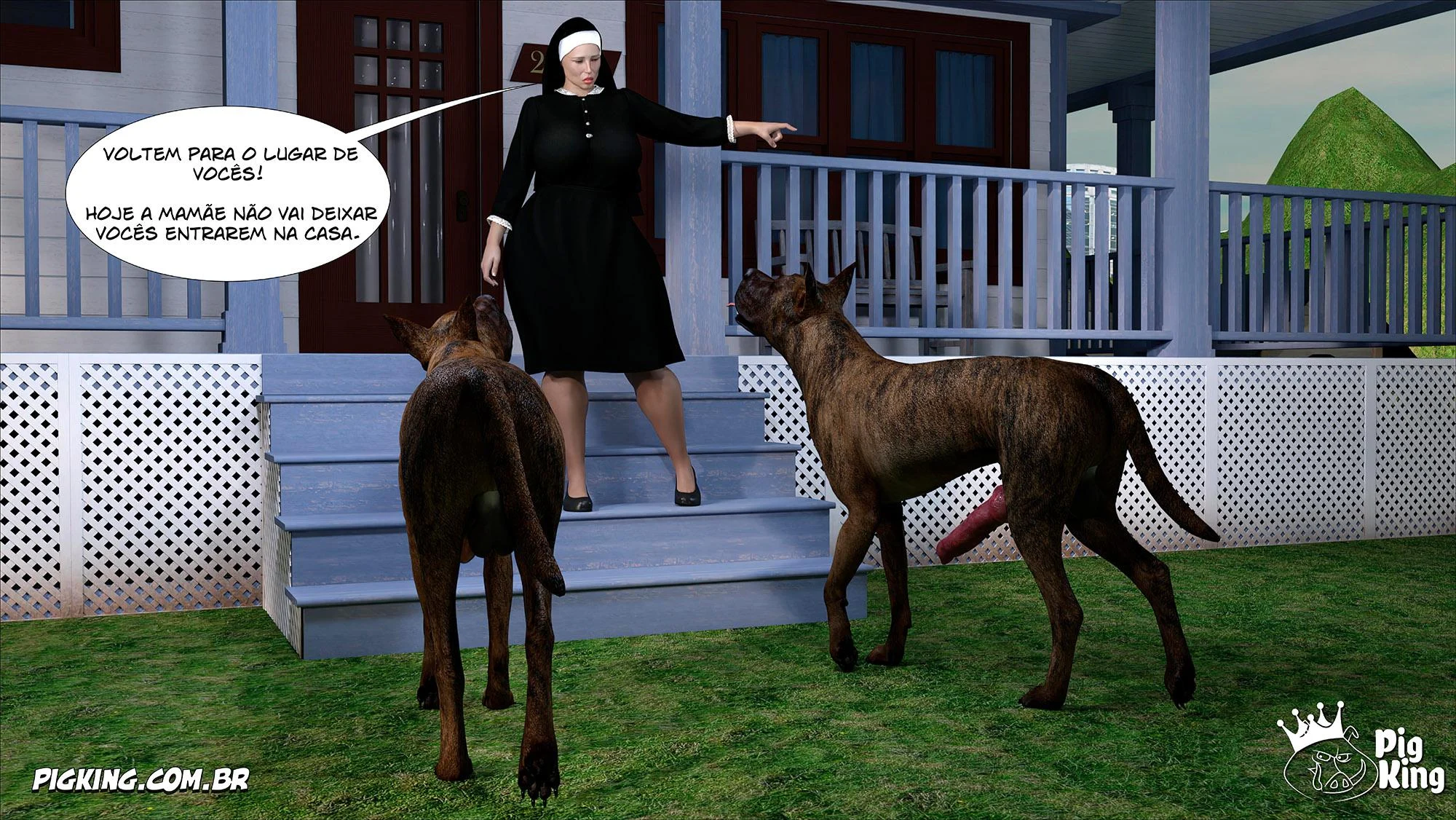 Irmã Sacana Exibida - Parte 2: Desejos Profanos em 3D Irmã Sacana Exibida - Parte 2: Desejos Profanos em 3D