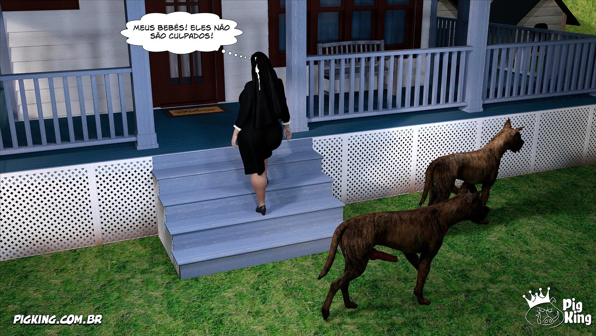 Irmã Sacana Exibida - Parte 2: Desejos Profanos em 3D Irmã Sacana Exibida - Parte 2: Desejos Profanos em 3D