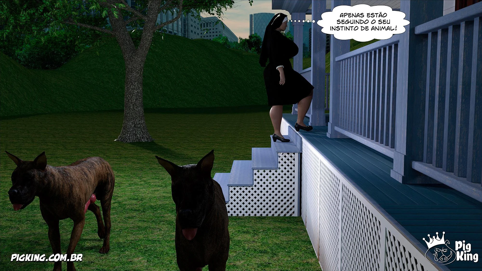 Irmã Sacana Exibida - Parte 2: Desejos Profanos em 3D