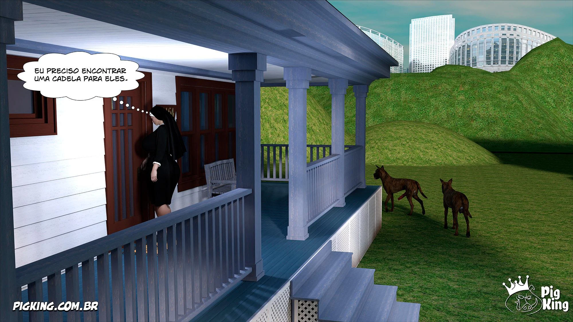 Irmã Sacana Exibida - Parte 2: Desejos Profanos em 3D Irmã Sacana Exibida - Parte 2: Desejos Profanos em 3D