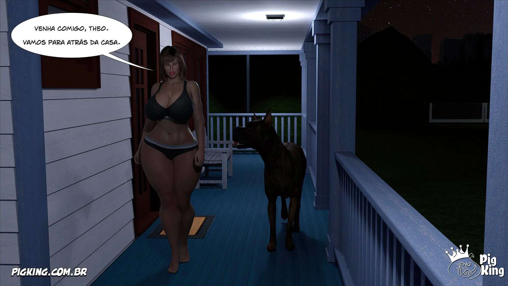 Irmã Sacana Exibida - Parte 2: Desejos Profanos em 3D Irmã Sacana Exibida - Parte 2: Desejos Profanos em 3D