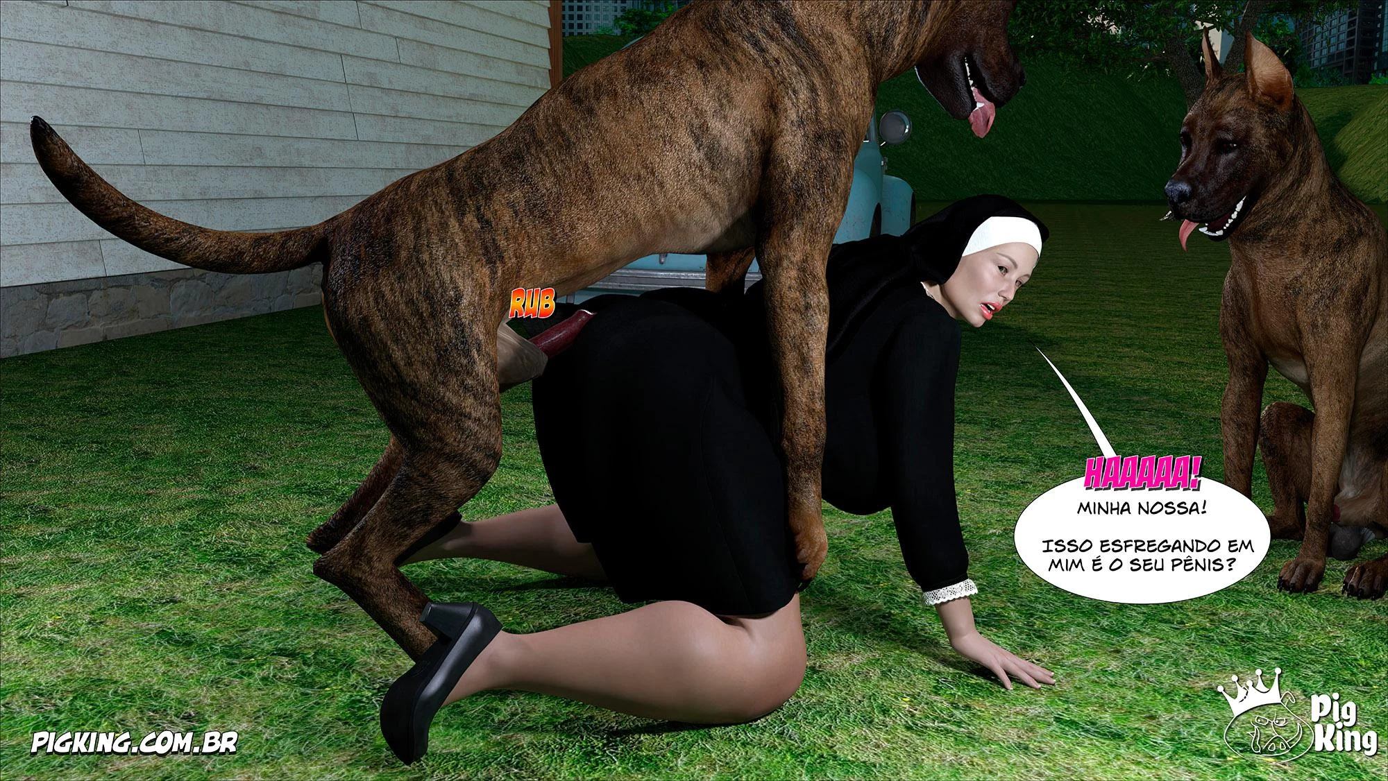 Irmã Sacana Exibida - Parte 2: Desejos Profanos em 3D Irmã Sacana Exibida - Parte 2: Desejos Profanos em 3D