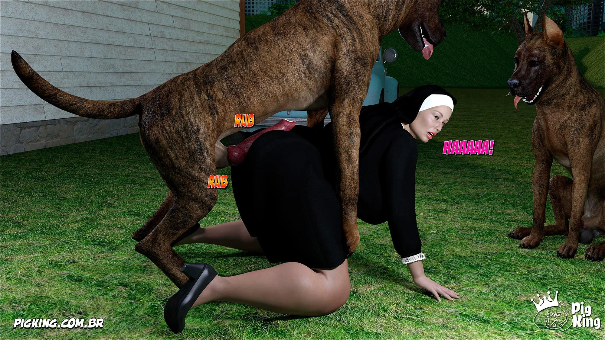 Irmã Sacana Exibida - Parte 2: Desejos Profanos em 3D