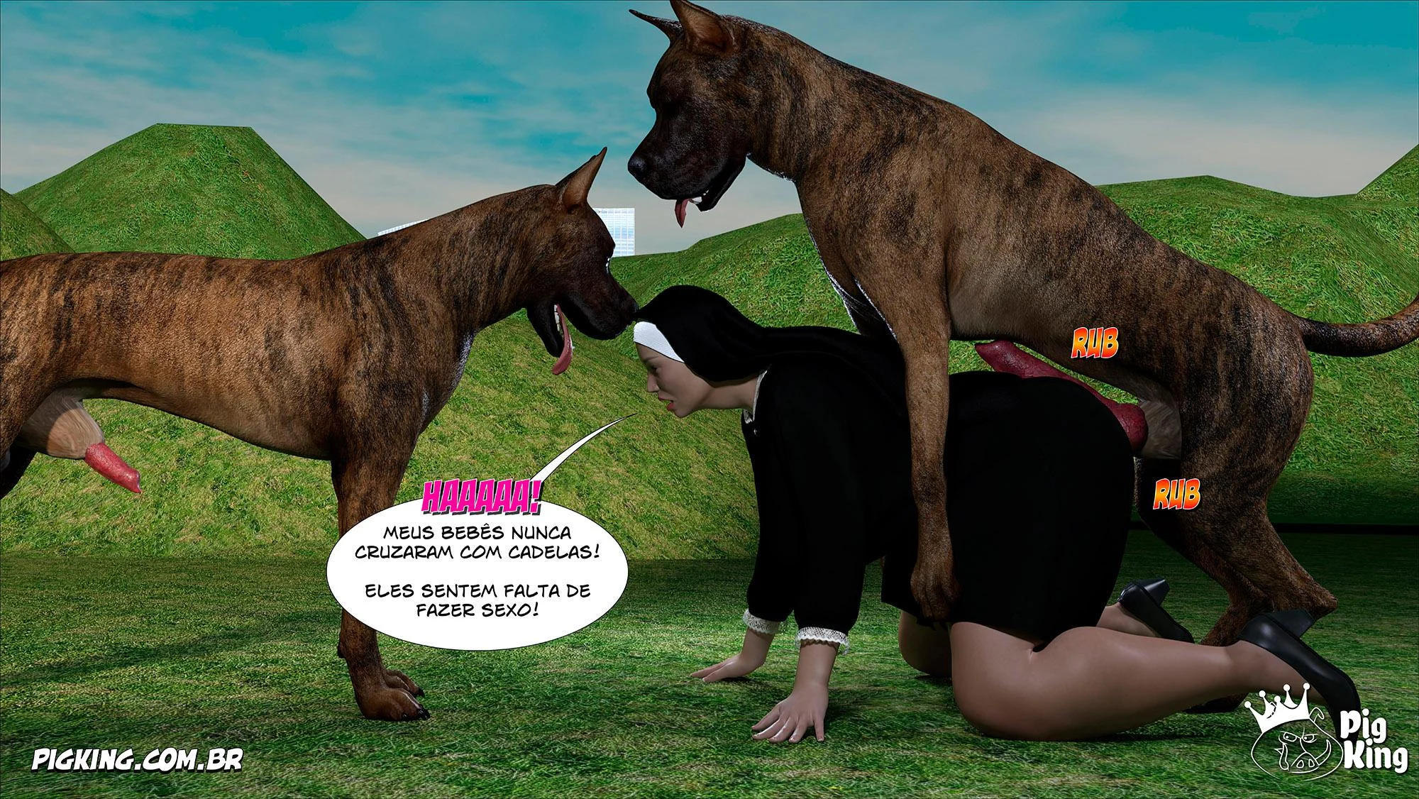 Irmã Sacana Exibida - Parte 2: Desejos Profanos em 3D