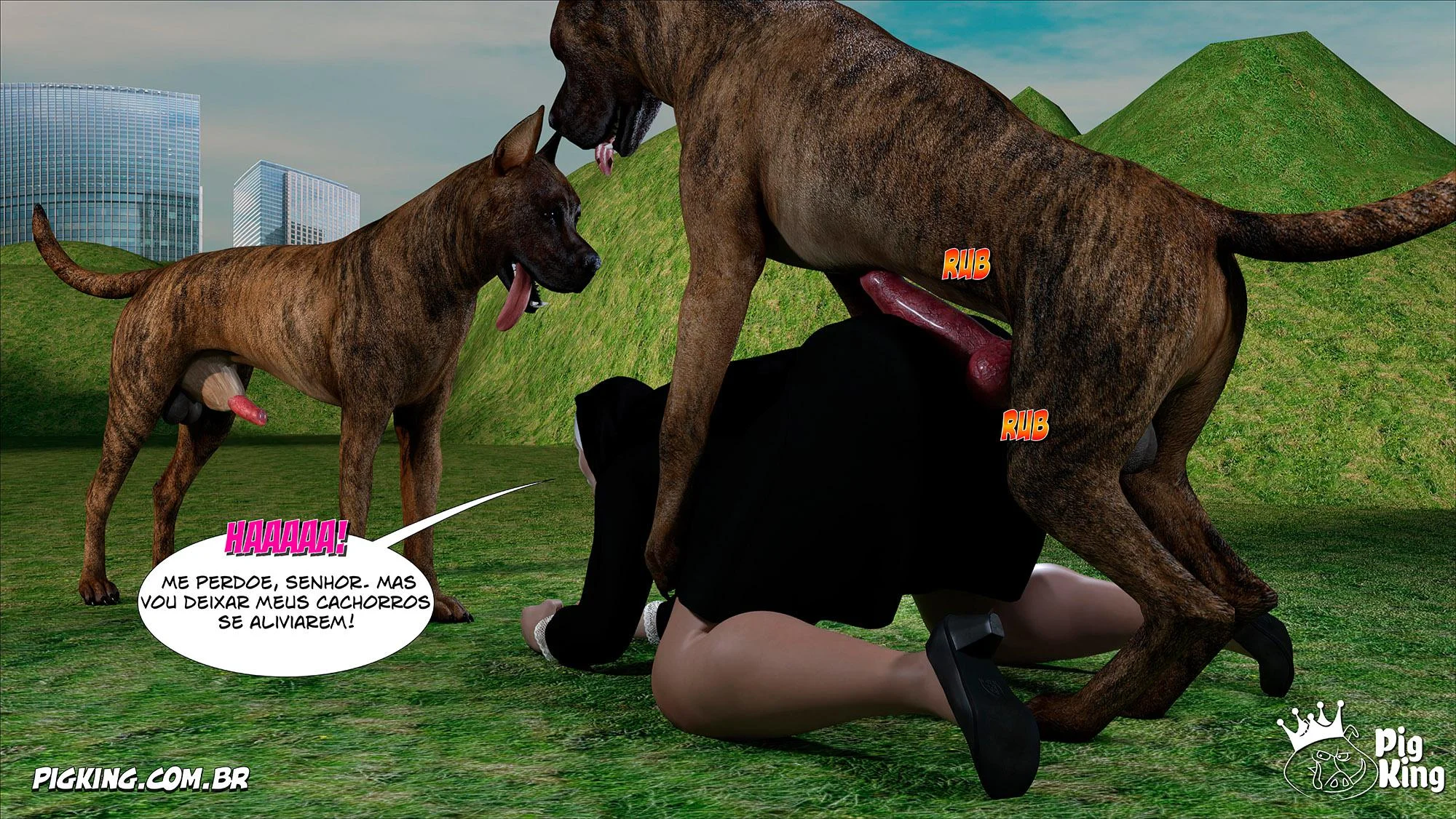 Irmã Sacana Exibida - Parte 2: Desejos Profanos em 3D