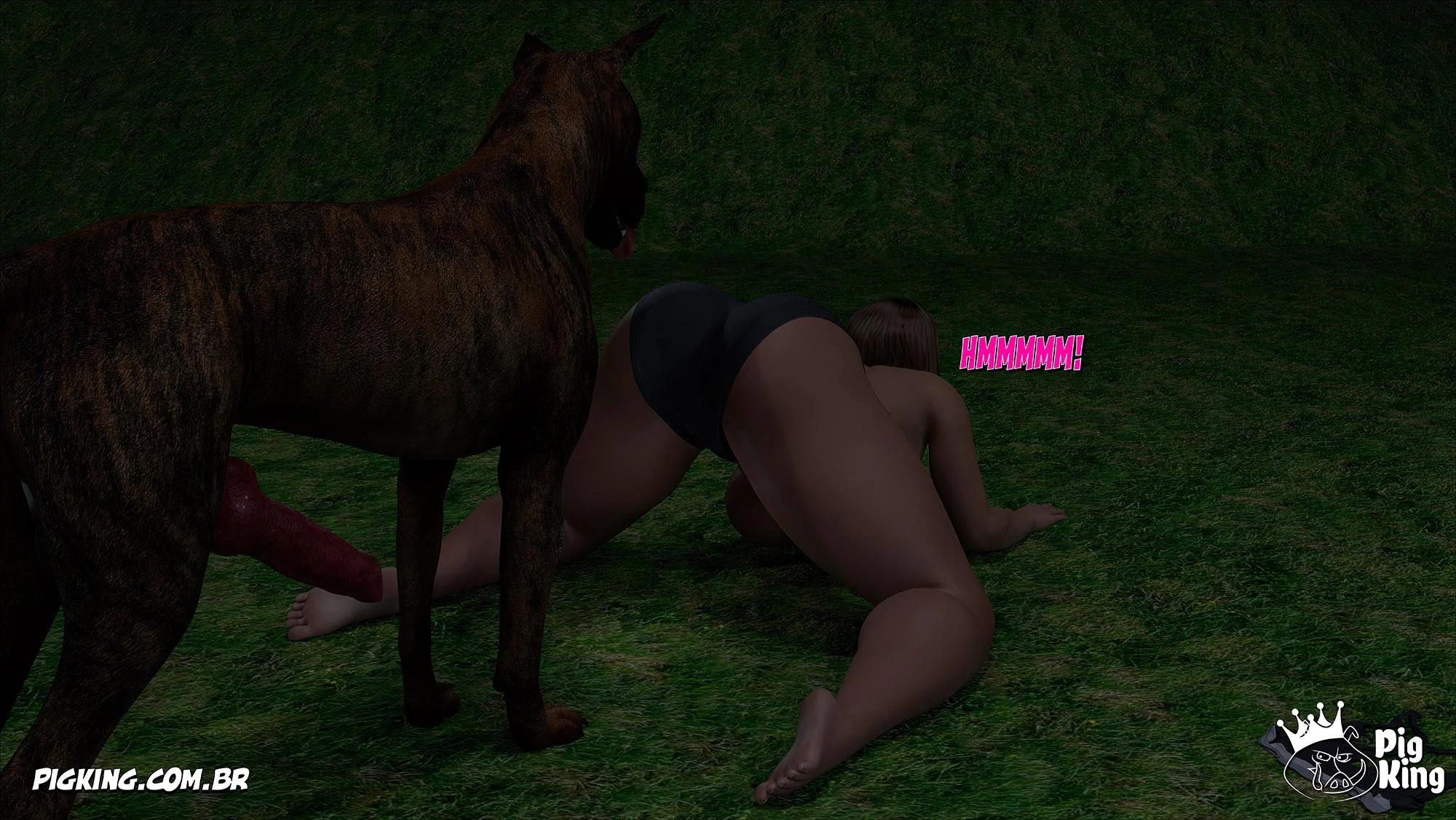 Irmã Sacana: Isabella Exibida - Quadrinhos Eróticos em 3D Explícitos