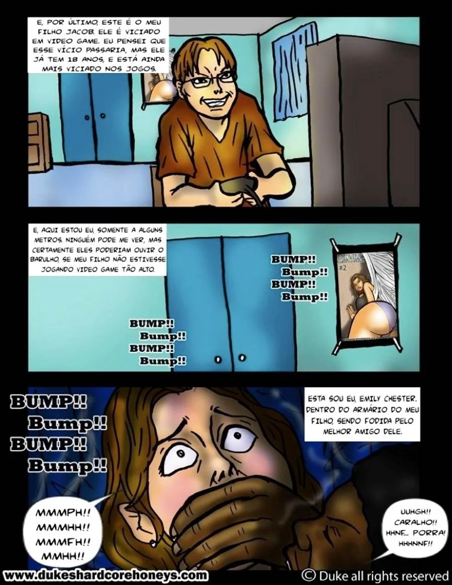 Pai Surpreende Filho com Amigo Negro em Cena Quente de Sexo Explícito