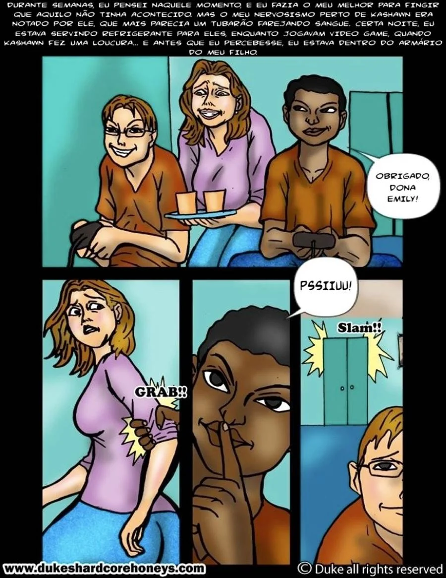 Pai Surpreende Filho com Amigo Negro em Cena Quente de Sexo Explícito