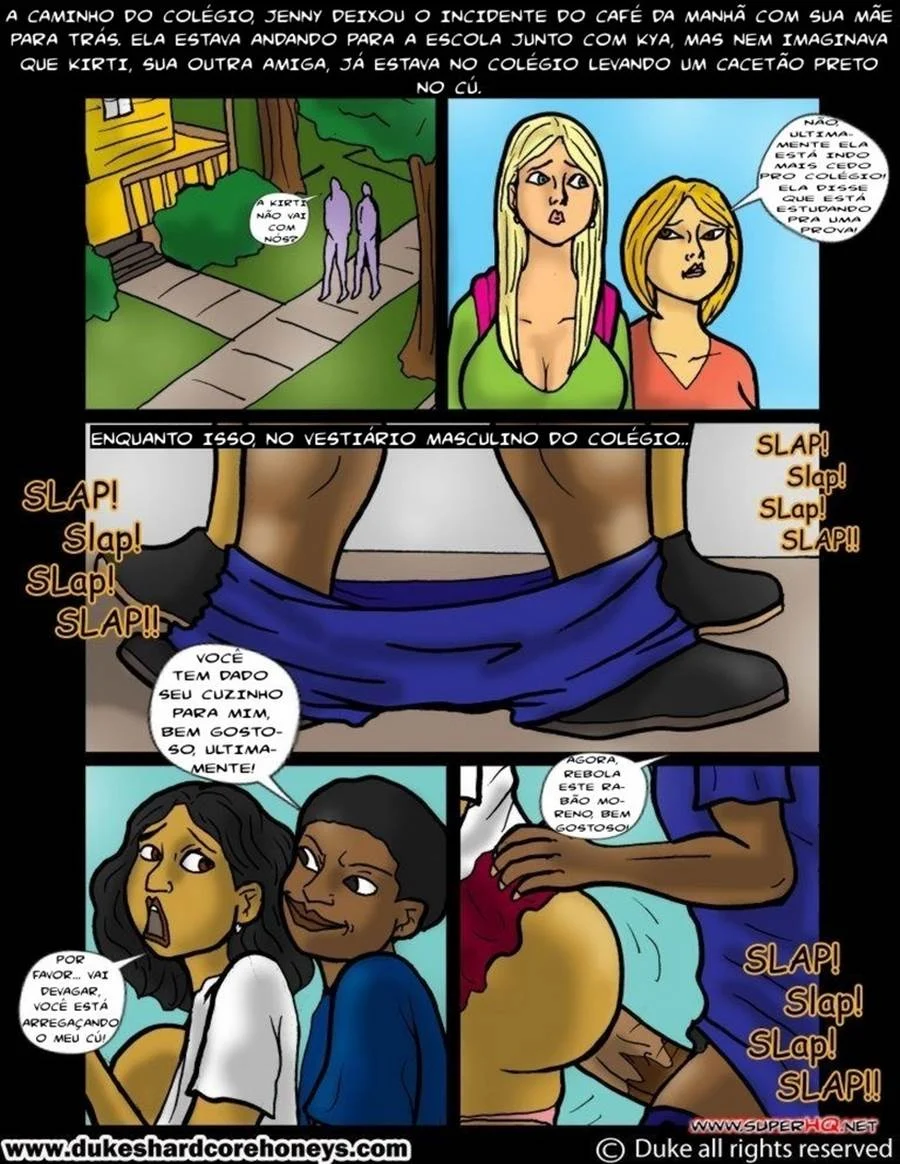 Amigo Negro do Meu Filho 7: Sexo Explícito em Quadrinhos Eróticos