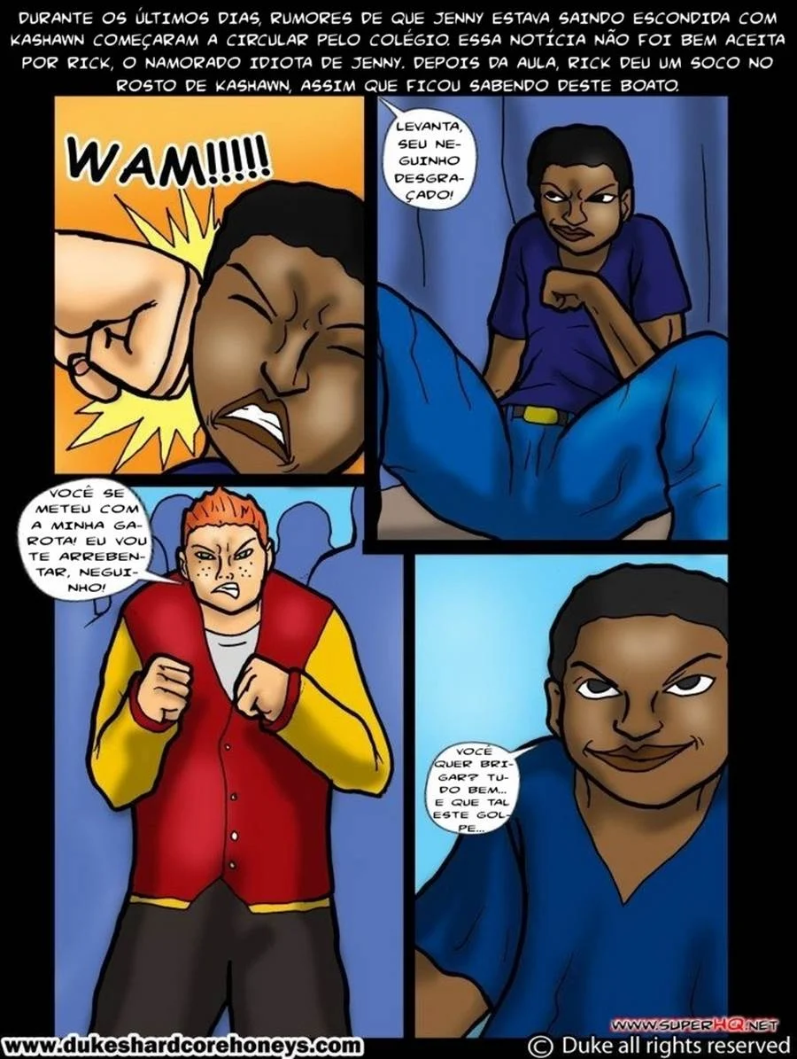 Amigo Negro do Meu Filho 7: Sexo Explícito em Quadrinhos Eróticos
