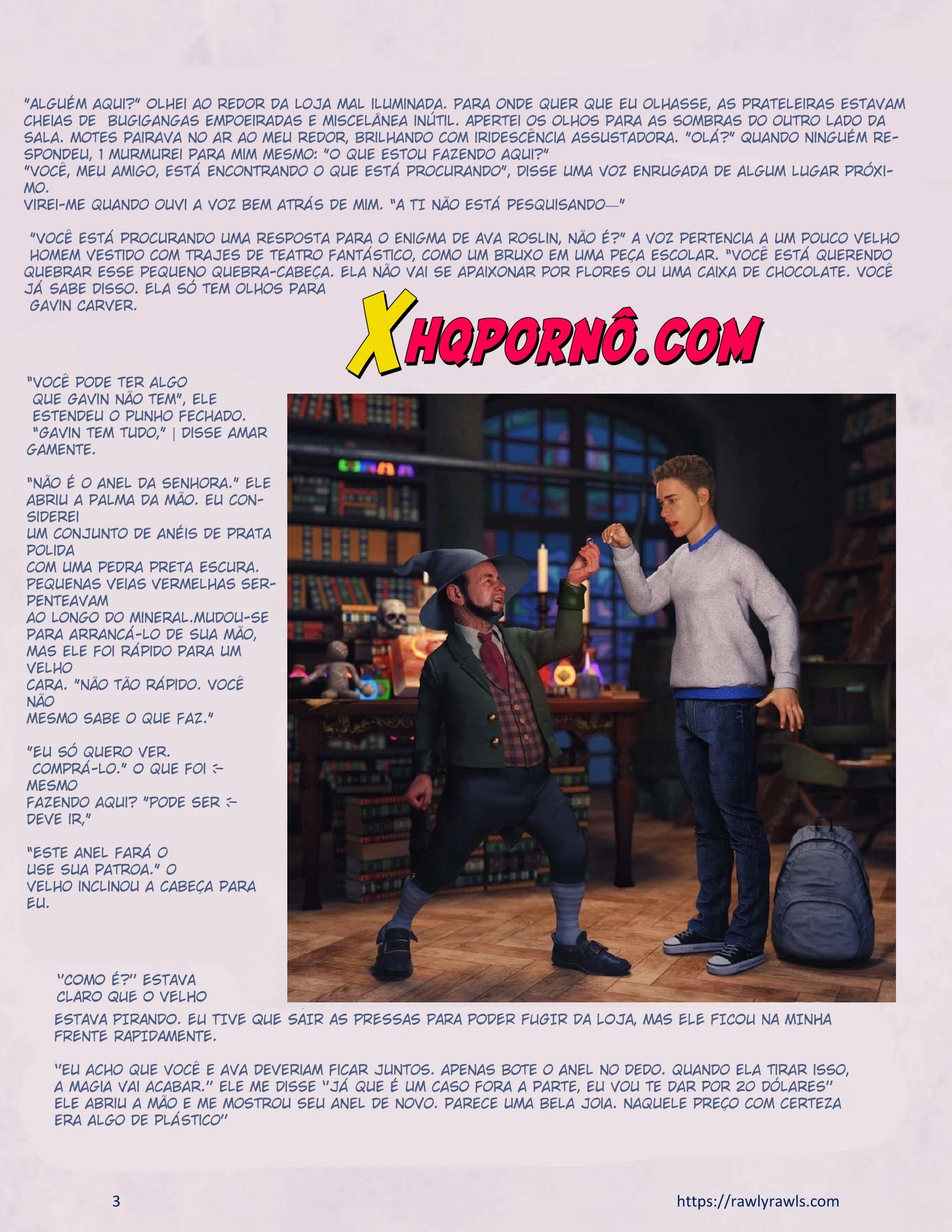 Segredo Proibido: o Anel que Hipnotiza e Domina a Mãe no Quarto