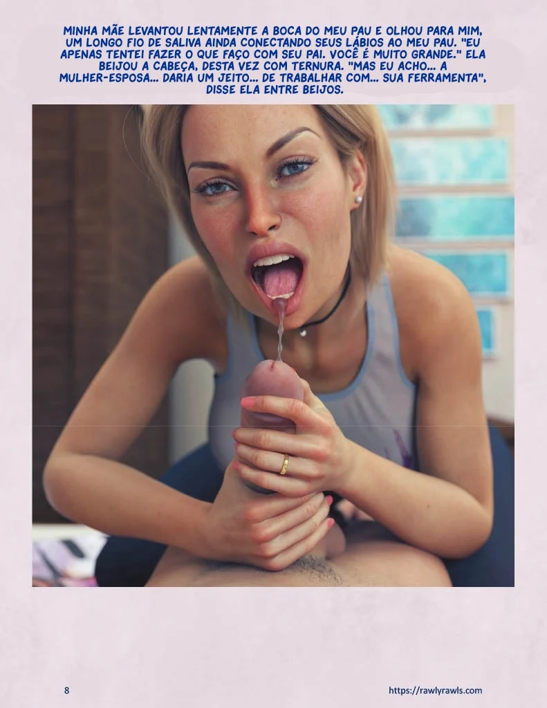 Segredo Proibido da Mamãe: Fudendo com o Filho no Anel Mágico