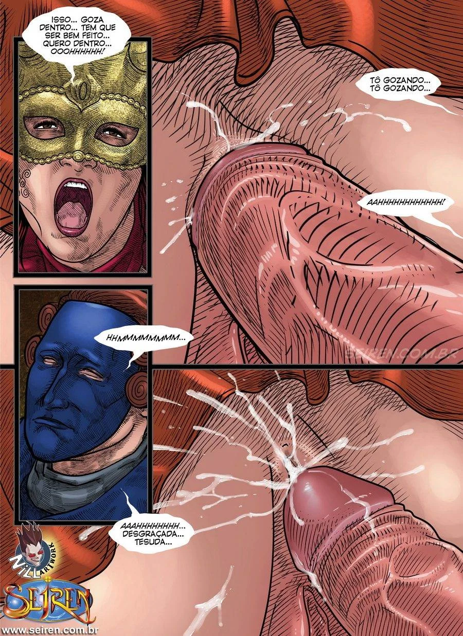 Festas Proibidas: Confissões Íntimas em HQ Hentai