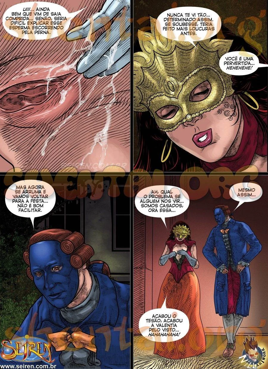 Festas Proibidas: Confissões Íntimas em HQ Hentai