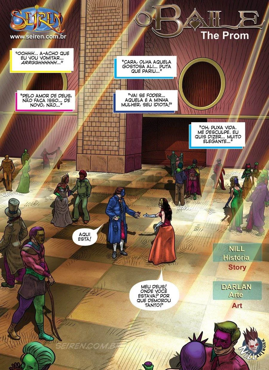 Festas Proibidas: Confissões Íntimas em HQ Hentai