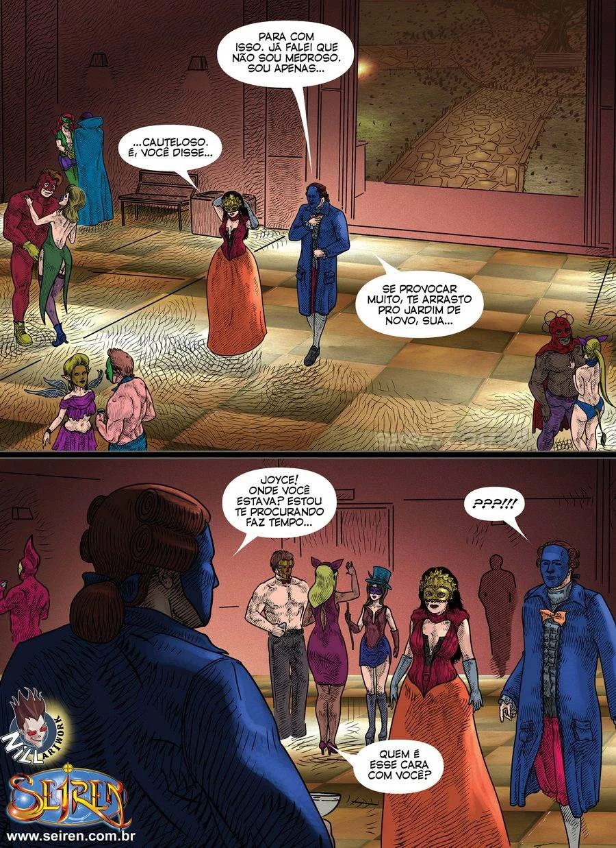 Festas Proibidas: Confissões Íntimas em HQ Hentai