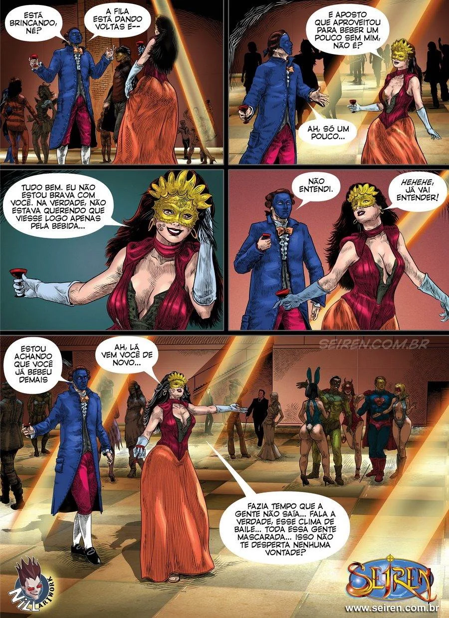 Festas Proibidas: Confissões Íntimas em HQ Hentai