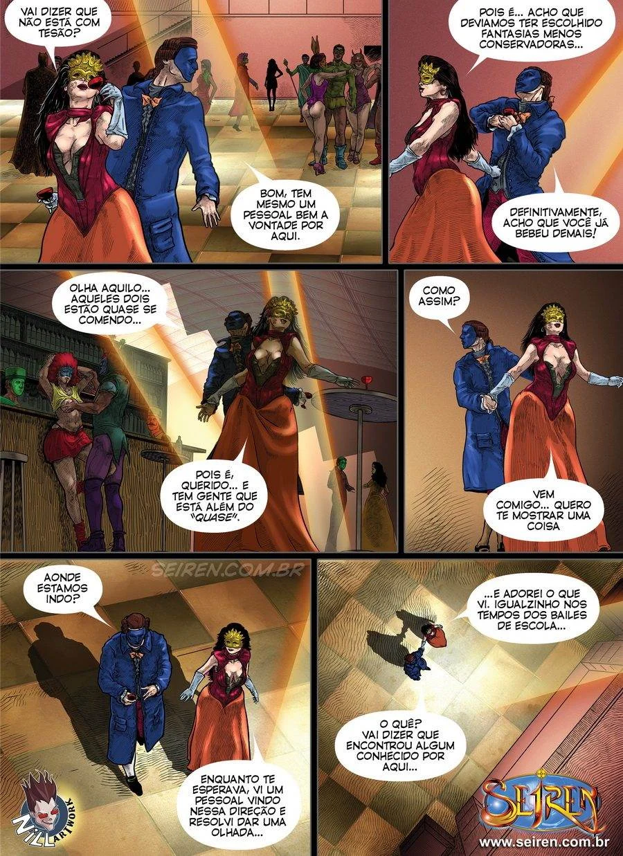 Festas Proibidas: Confissões Íntimas em HQ Hentai