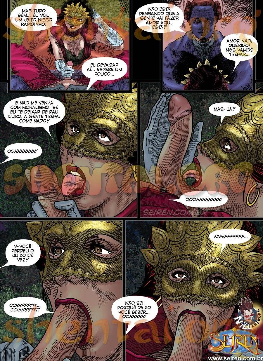 Festas Proibidas: Confissões Íntimas em HQ Hentai