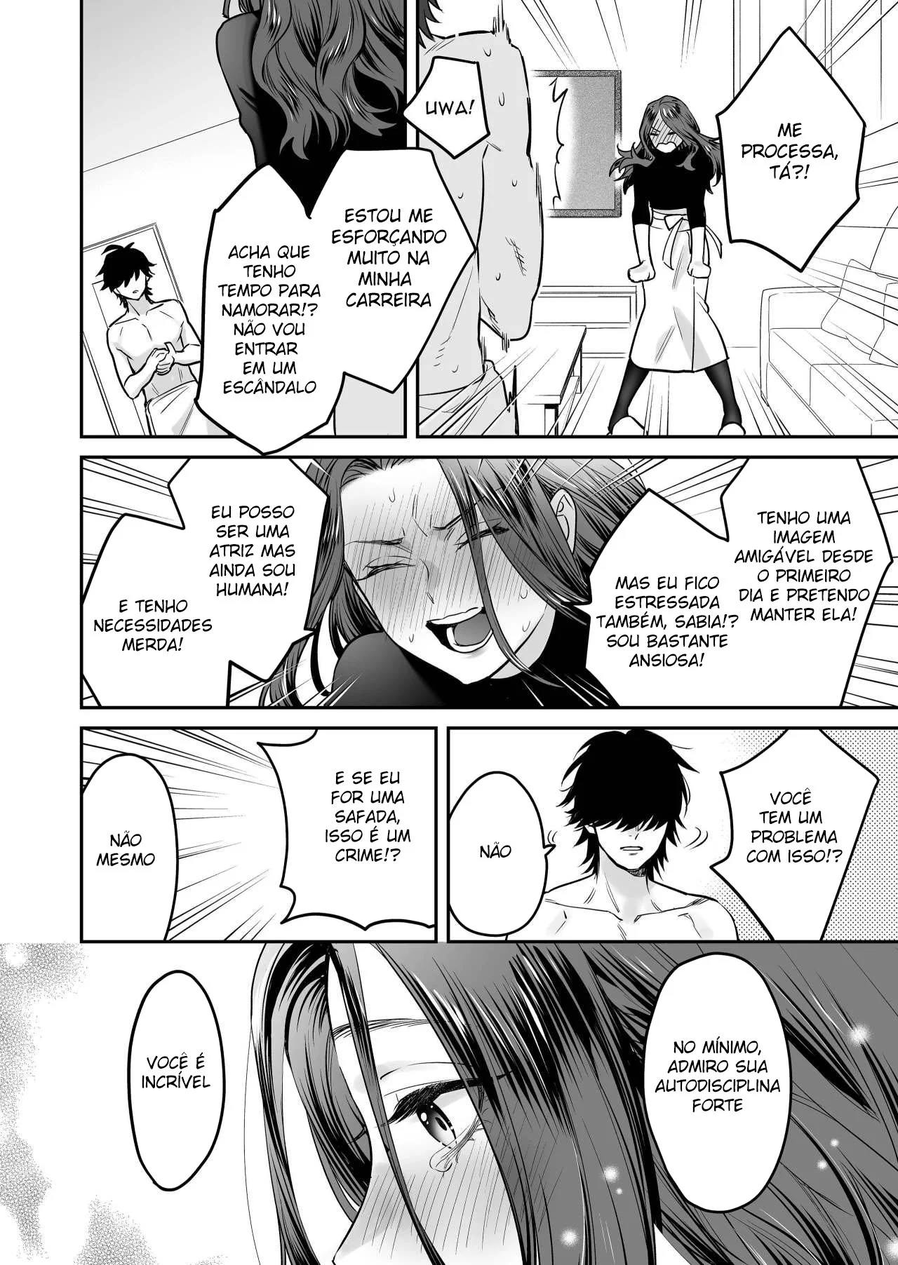 Atriz descobre novo nível de prazer com brinquedo adulto em HQ erótica