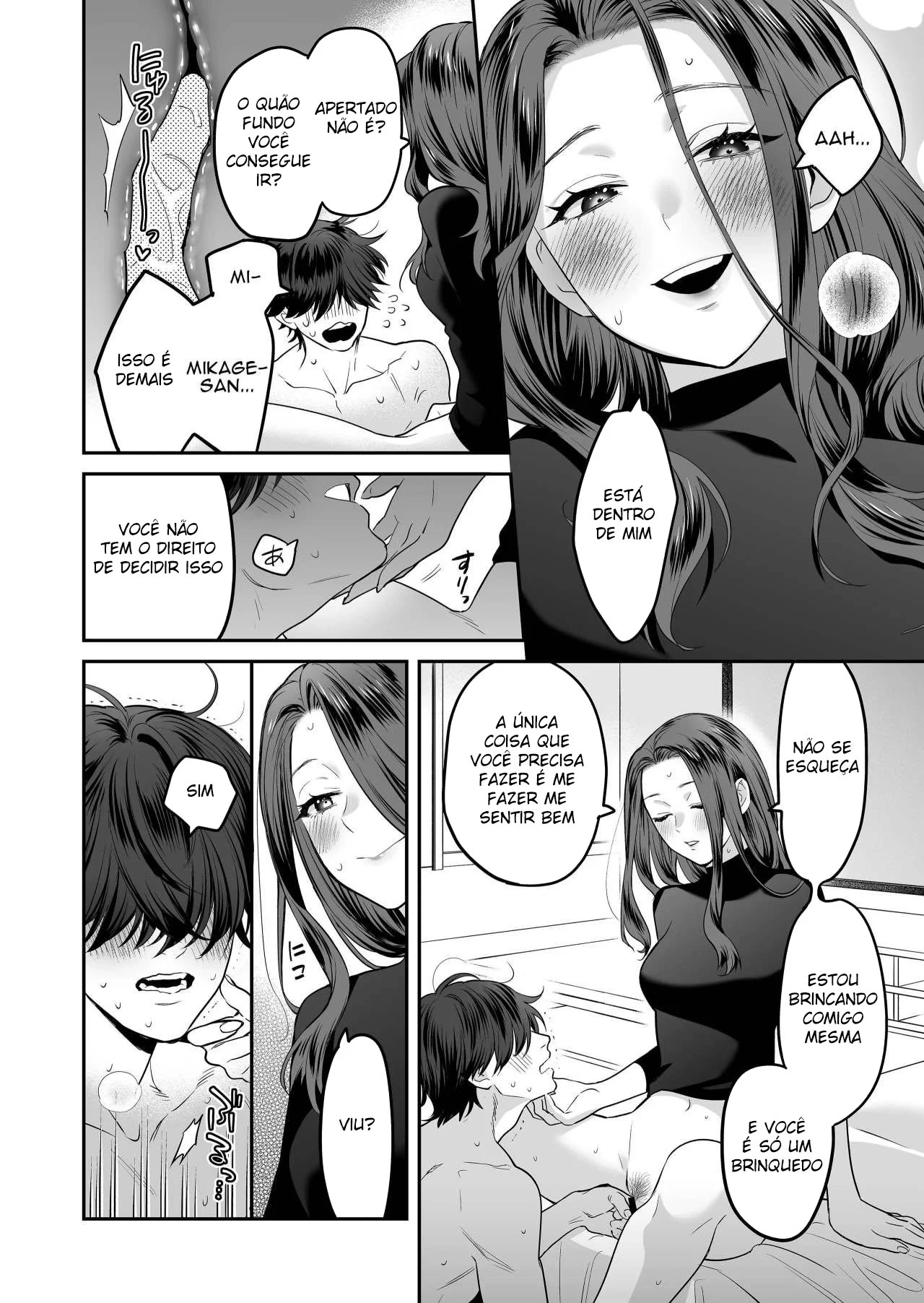 Atriz descobre novo nível de prazer com brinquedo adulto em HQ erótica