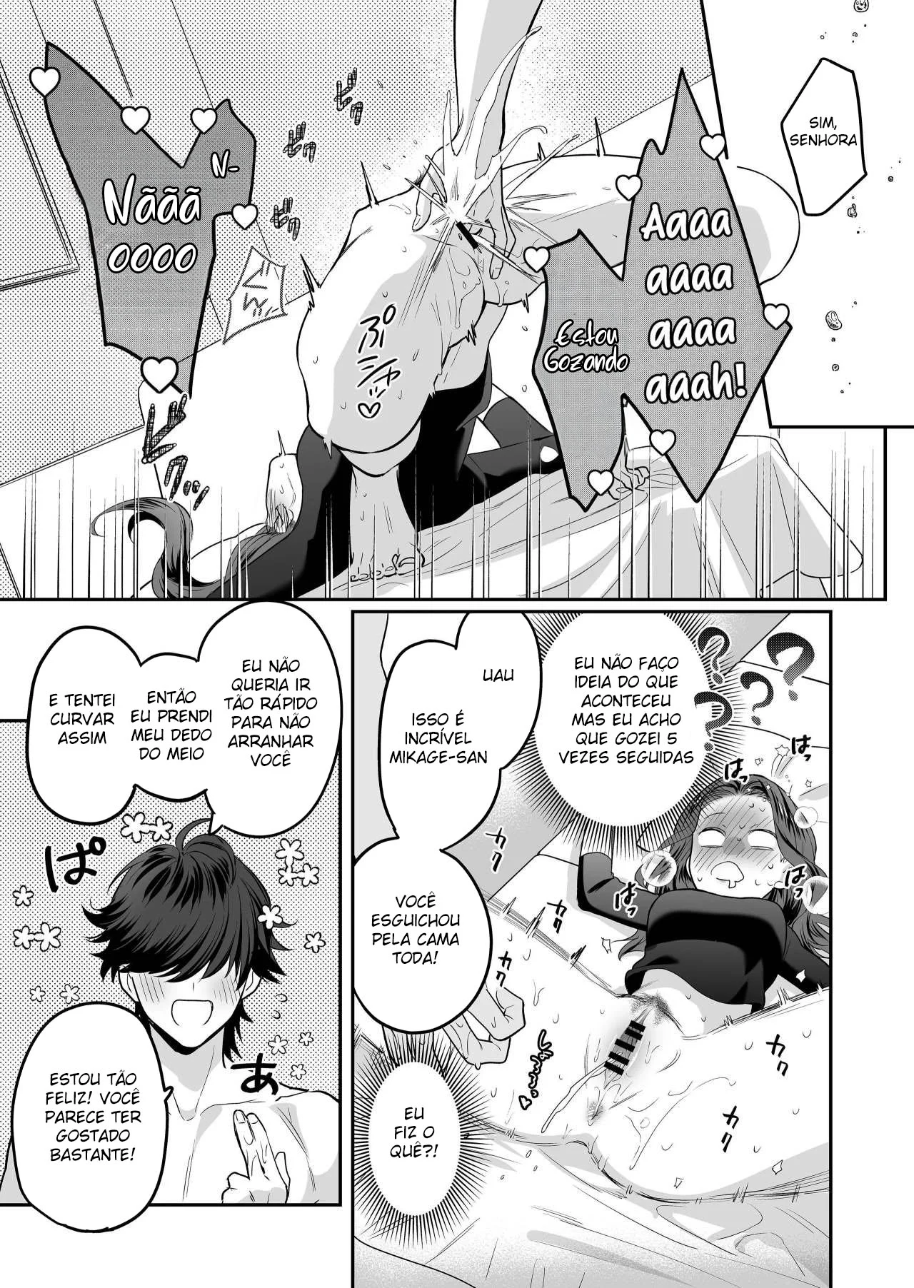 Atriz descobre novo nível de prazer com brinquedo adulto em HQ erótica