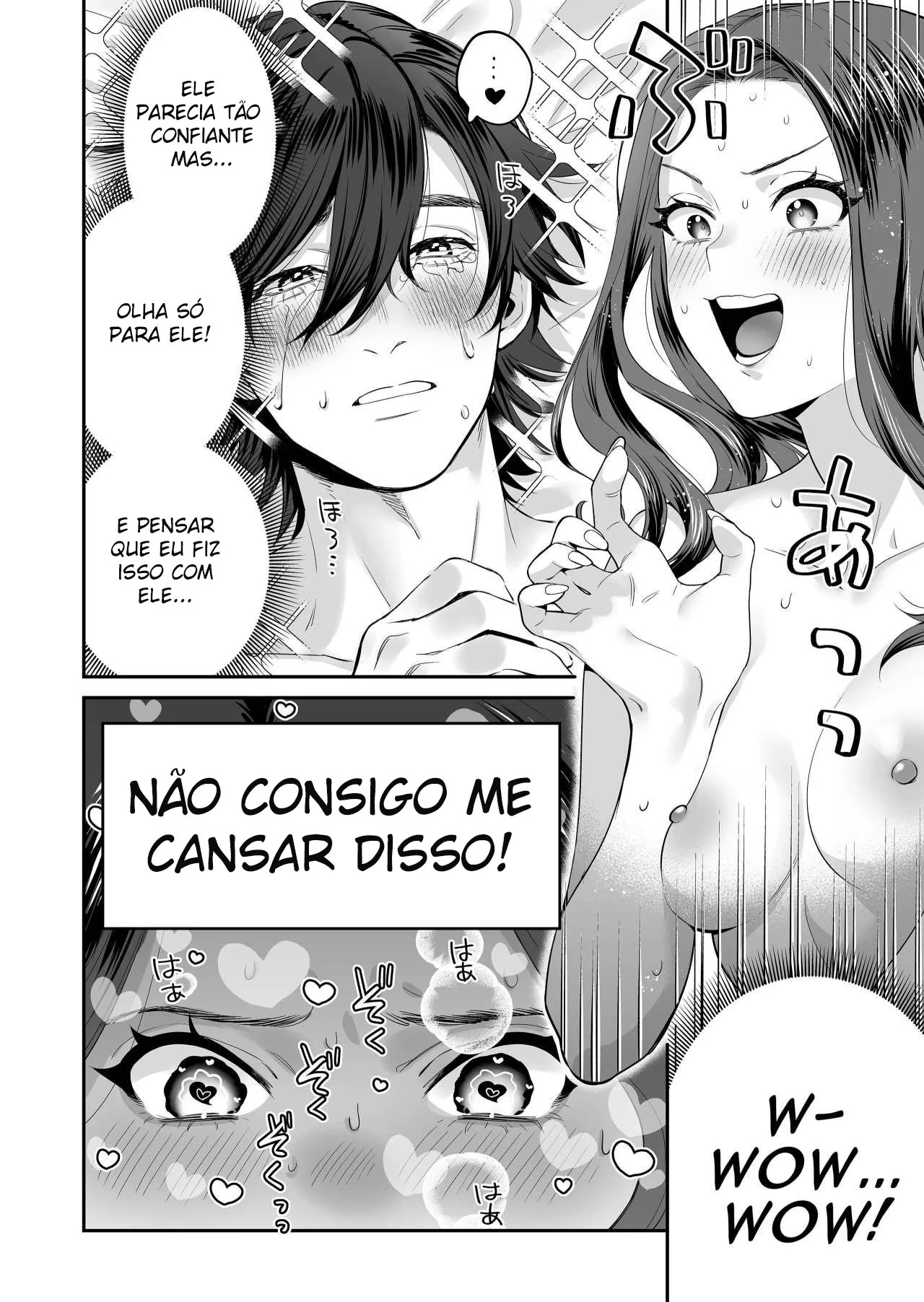 Atriz descobre novo nível de prazer com brinquedo adulto em HQ erótica