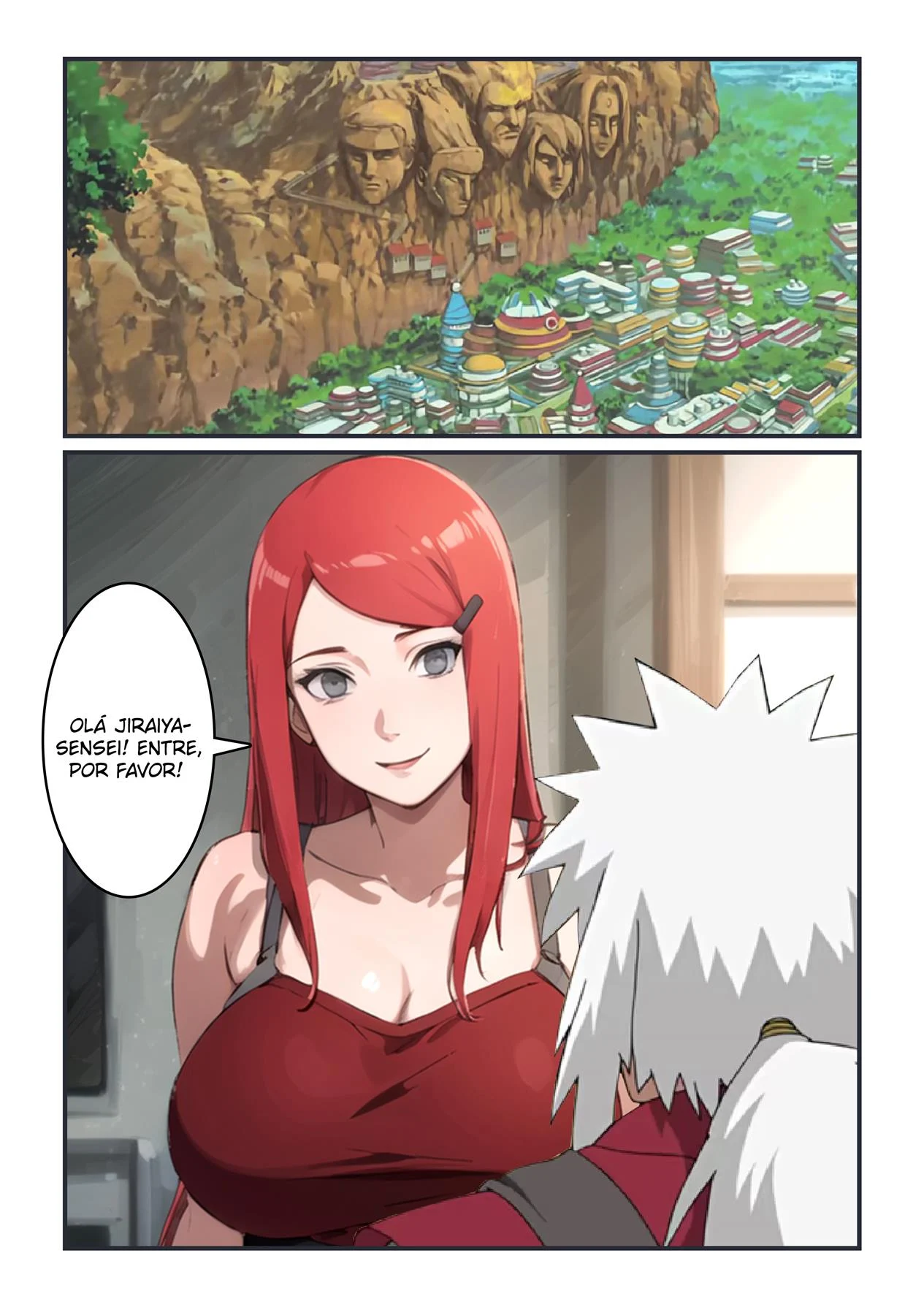 Quadrinhos Explícitos: Jiraiya e Kushina em Cenas Proibidas de Puro Prazer