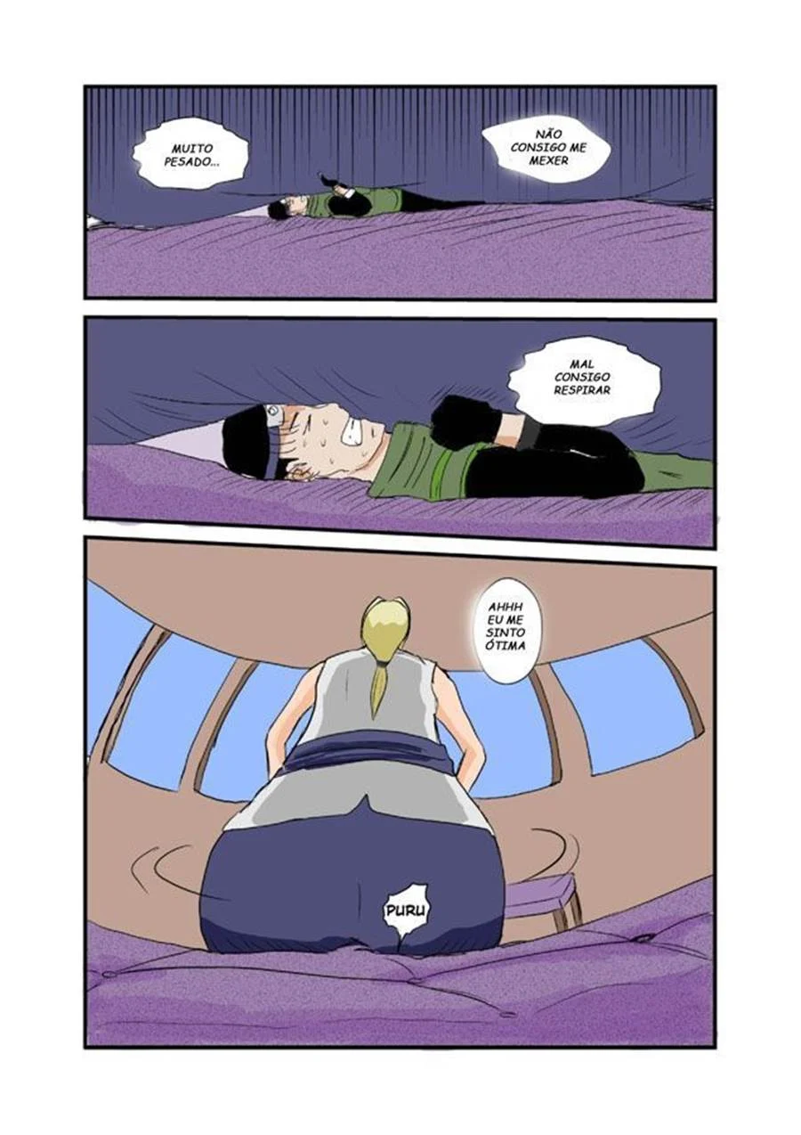 Punição Sexual da Tsunade: Fodas Explícitas de Naruto em HQ Proibida