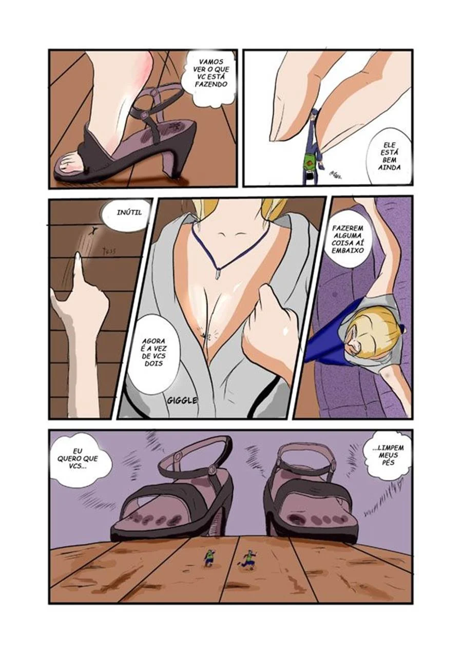 Punição Sexual da Tsunade: Fodas Explícitas de Naruto em HQ Proibida