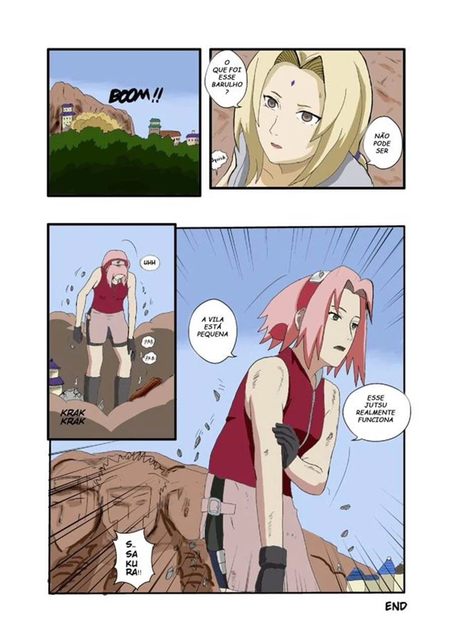 Punição Sexual da Tsunade: Fodas Explícitas de Naruto em HQ Proibida