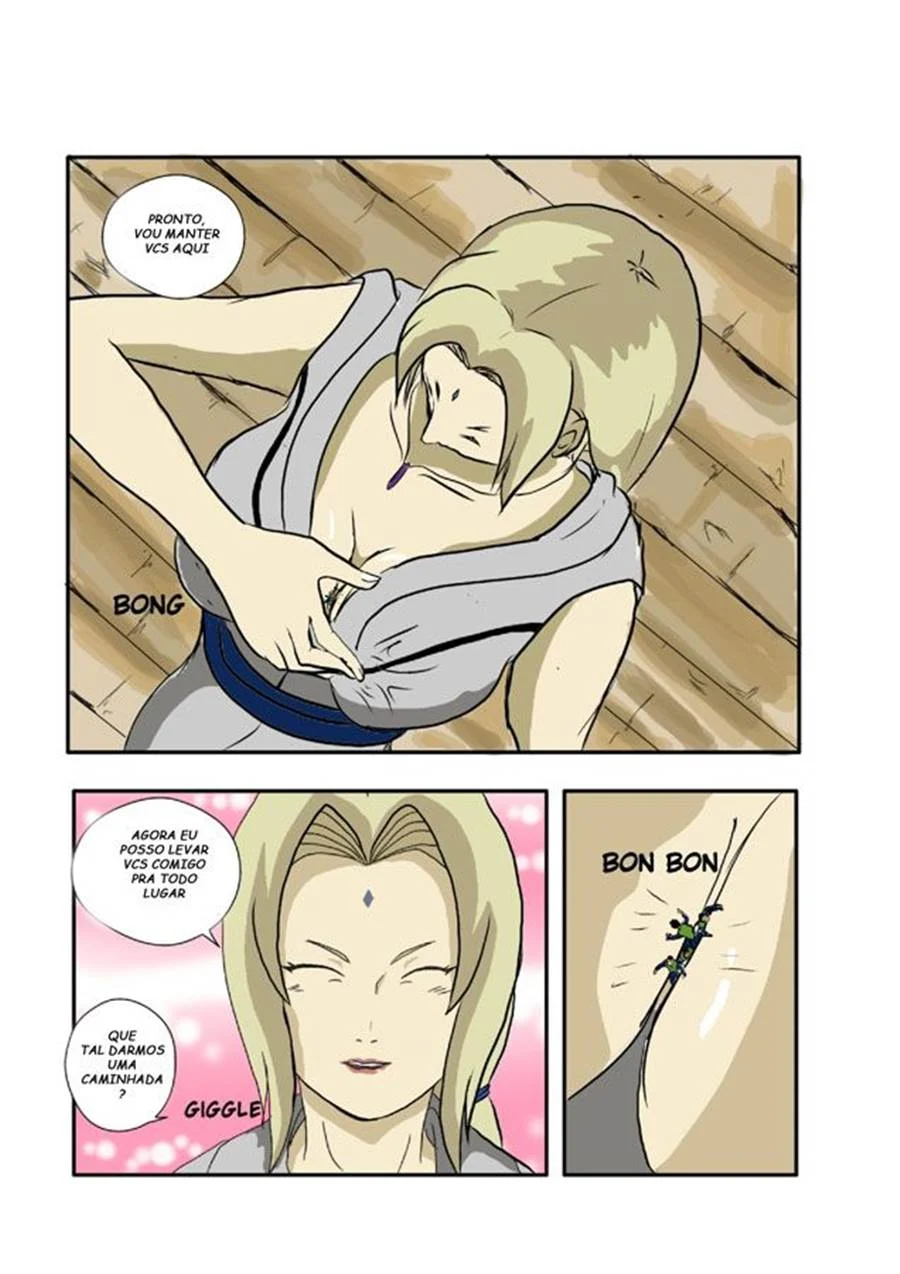 Punição Sexual da Tsunade: Fodas Explícitas de Naruto em HQ Proibida