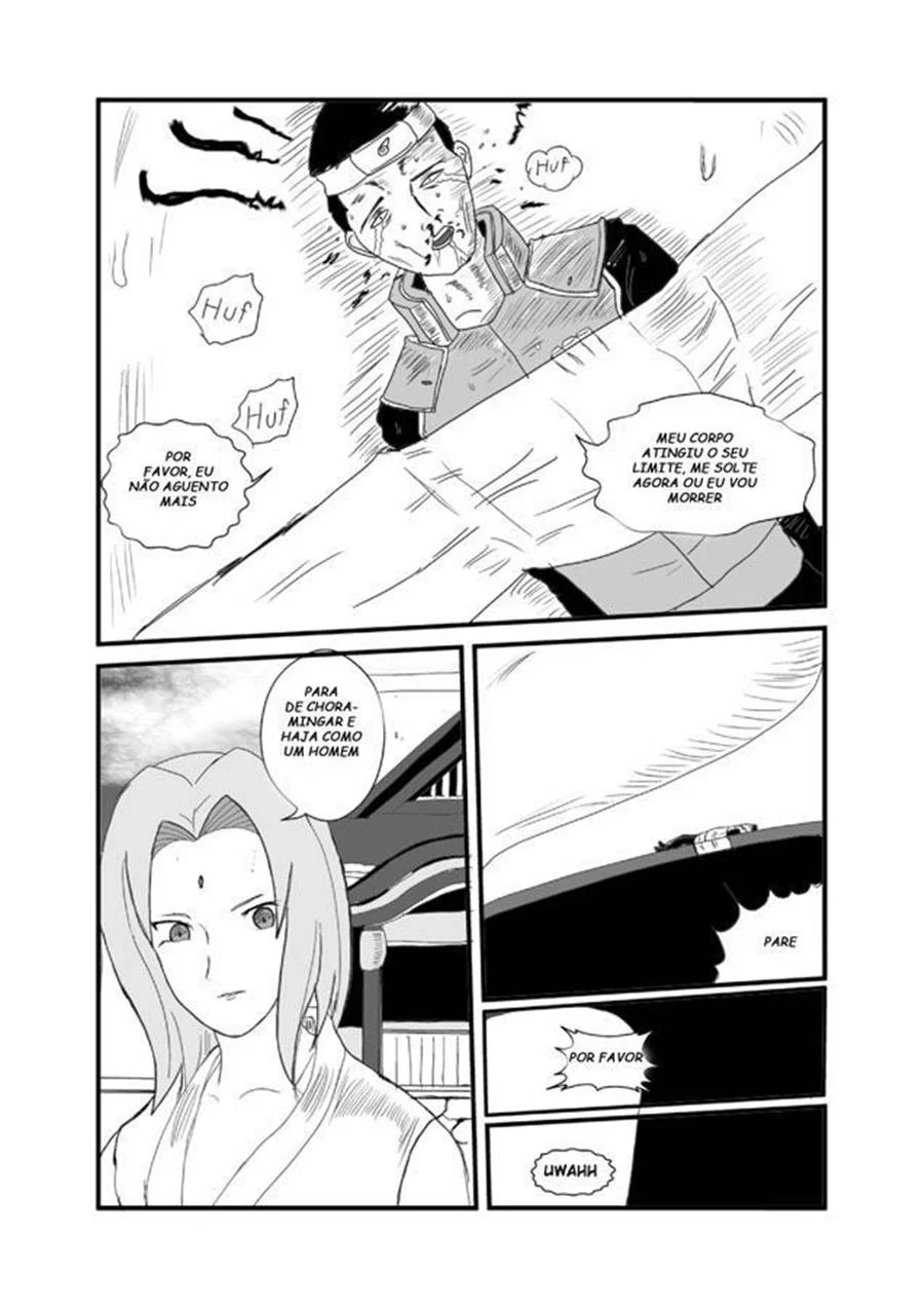 Punição Sexual da Tsunade: Fodas Explícitas de Naruto em HQ Proibida