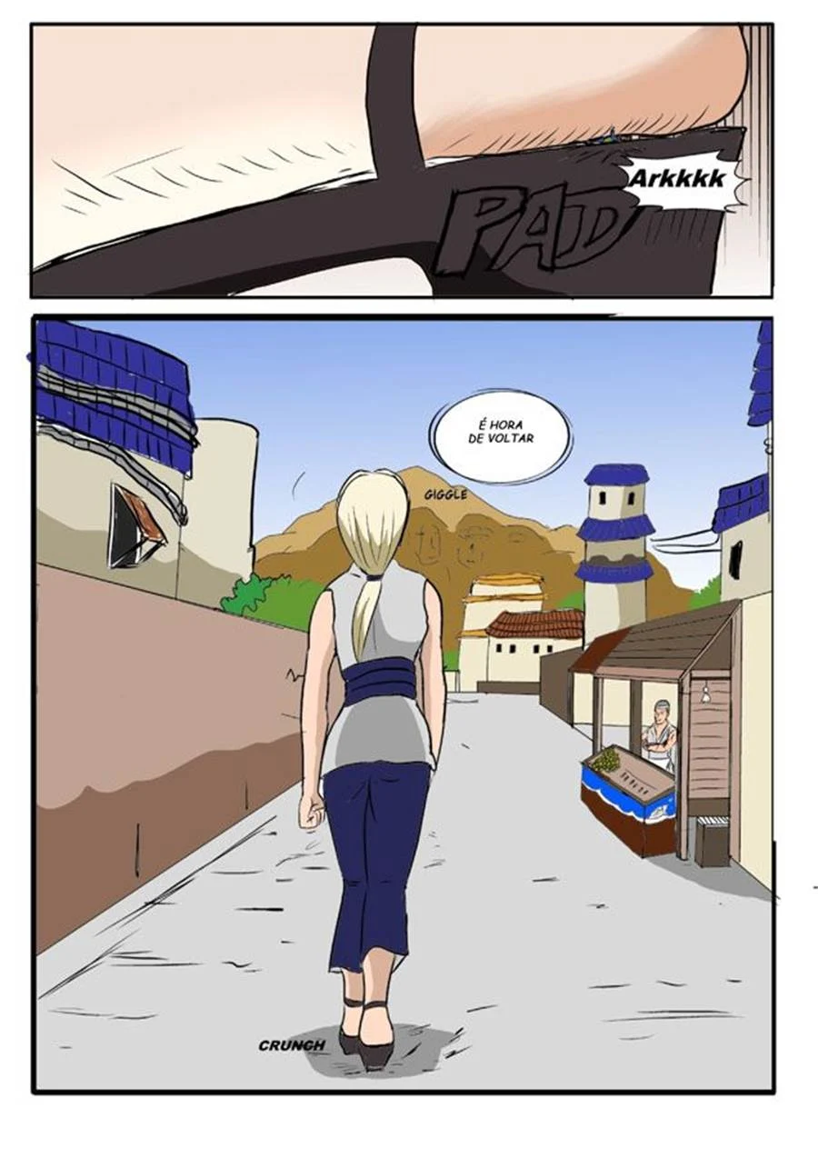 Punição Sexual da Tsunade: Fodas Explícitas de Naruto em HQ Proibida