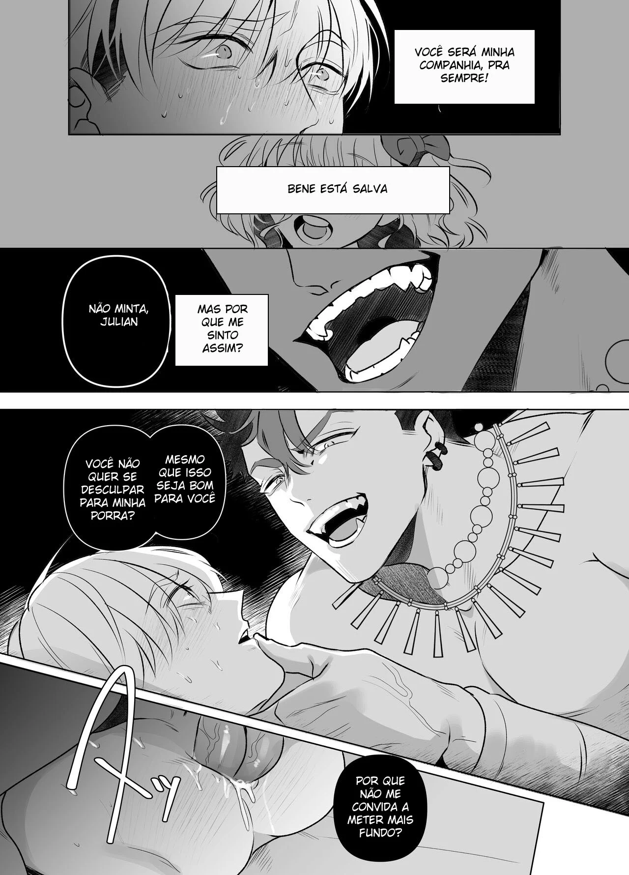 Santo Guerreiro Seduzido por um Deus das Trevas - Sexo Explícito e Possessão Proibida