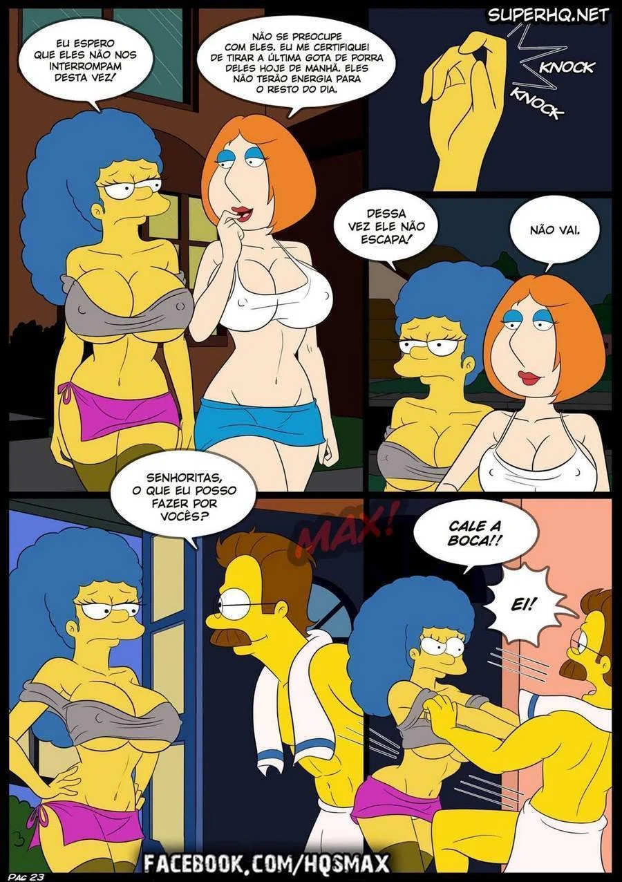 Sexo Explícito dos Simpsons: A Suruba Mais Quente de Springfield