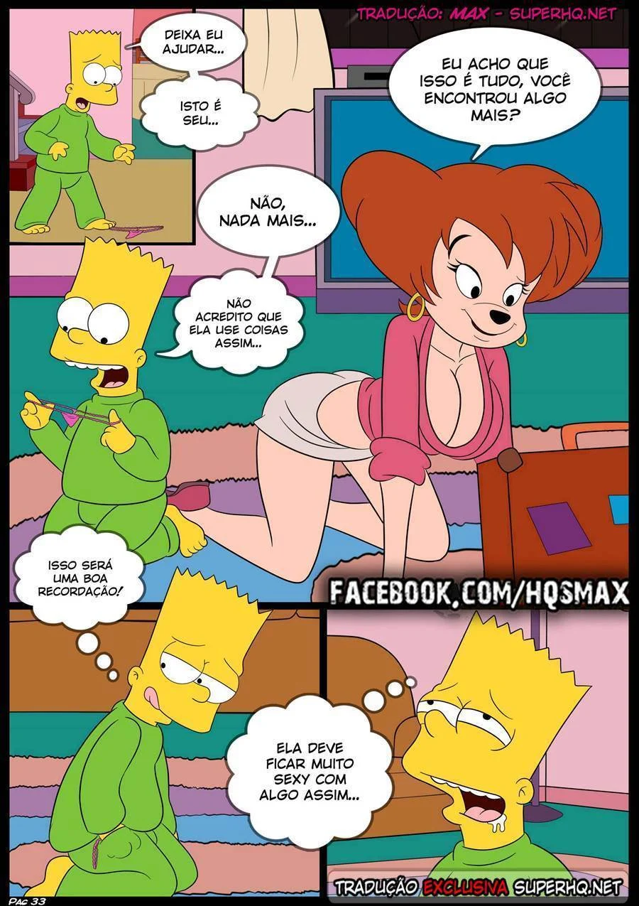 Sexo Explícito dos Simpsons: A Suruba Mais Quente de Springfield