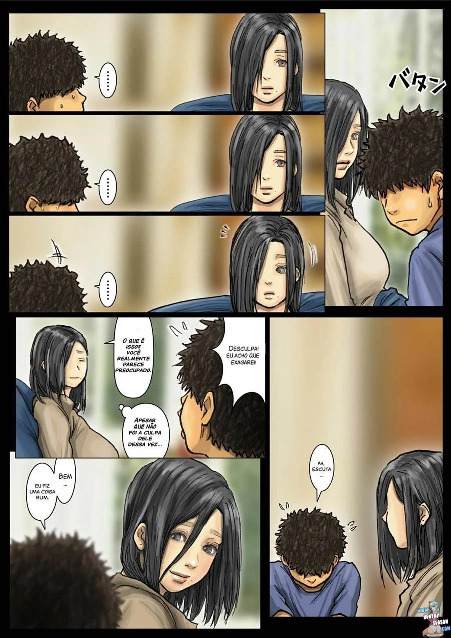 Amor Pecaminoso: A Tia Mais Quente na Cama - HQ Erótica Explícita