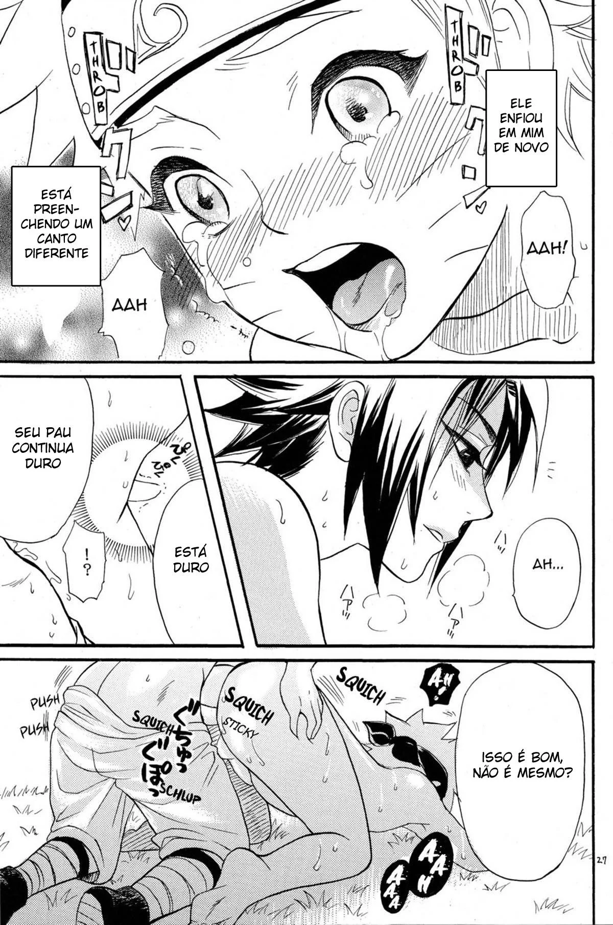 Naruto e Sakura explorando prazeres carnais explícitos em HQ ardente