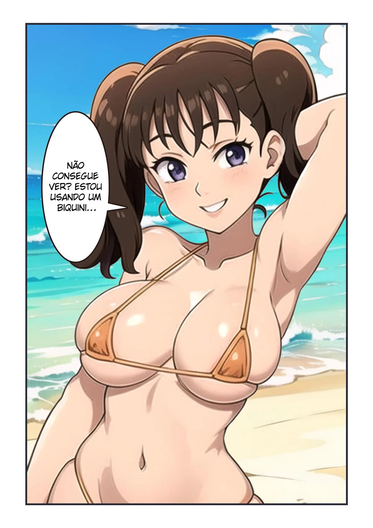 Hentai Explicito: Diane do Nanatsu no Taizai Desnuda e Sedutora em Cenas Proibidas