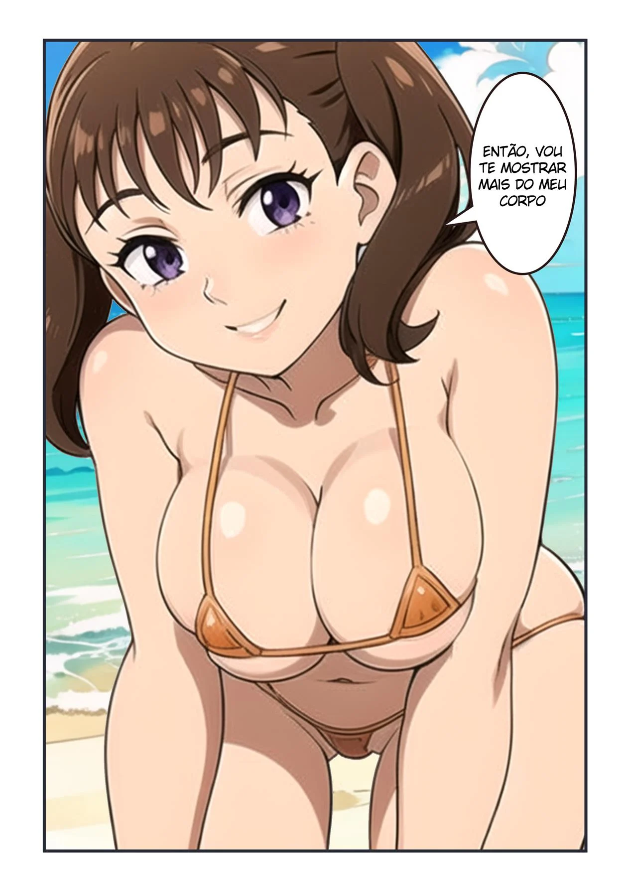 Hentai Explicito: Diane do Nanatsu no Taizai Desnuda e Sedutora em Cenas Proibidas