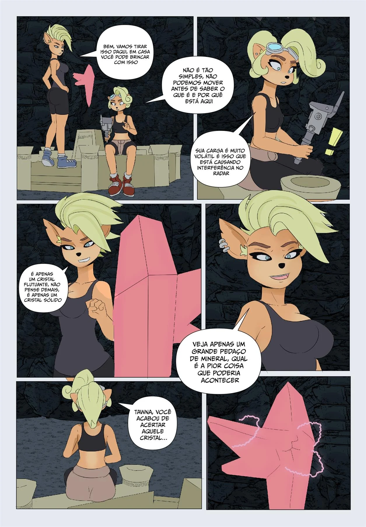 O Cristal Proibido do Tesão: Hentai Erótico Explicito em Quadrinhos