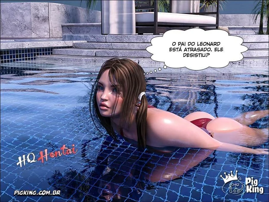 Fudendo a virgem exibida: foda anal com sobrinha safada em 3D