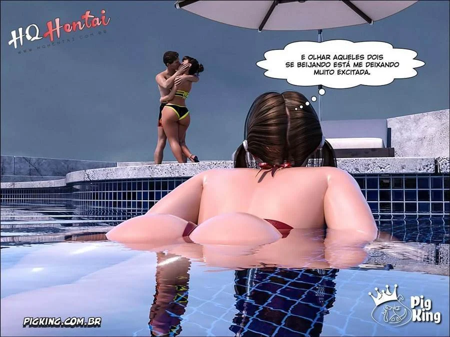 Fudendo a virgem exibida: foda anal com sobrinha safada em 3D