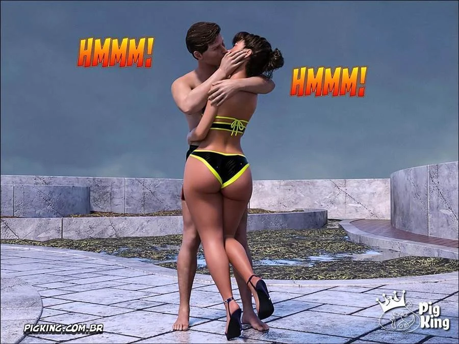 Fudendo a virgem exibida: foda anal com sobrinha safada em 3D