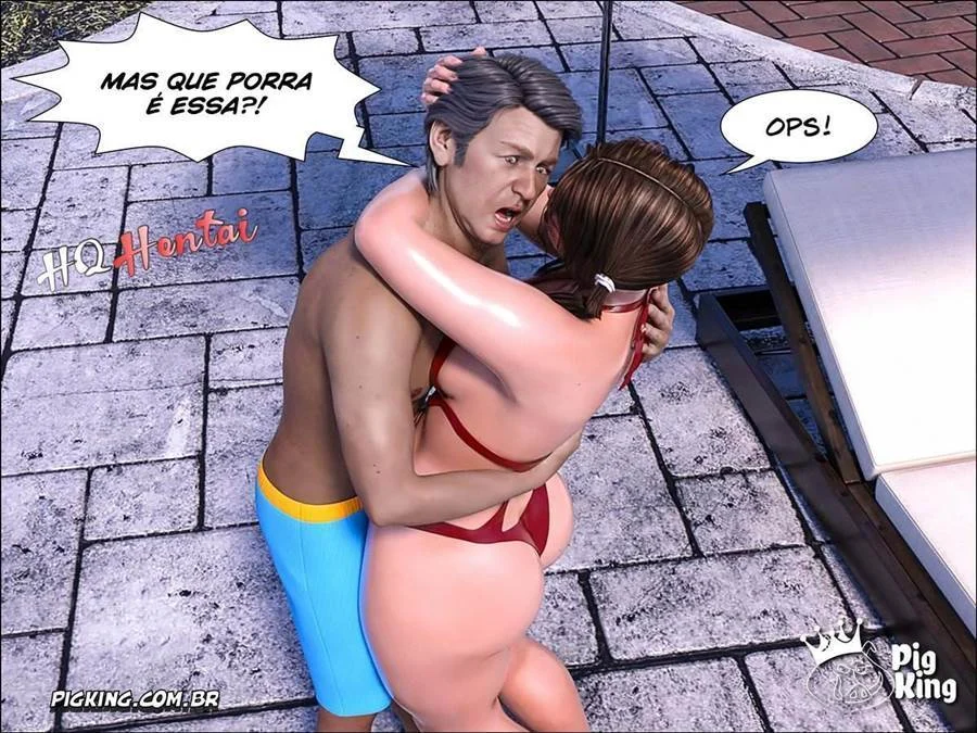 Fudendo a virgem exibida: foda anal com sobrinha safada em 3D