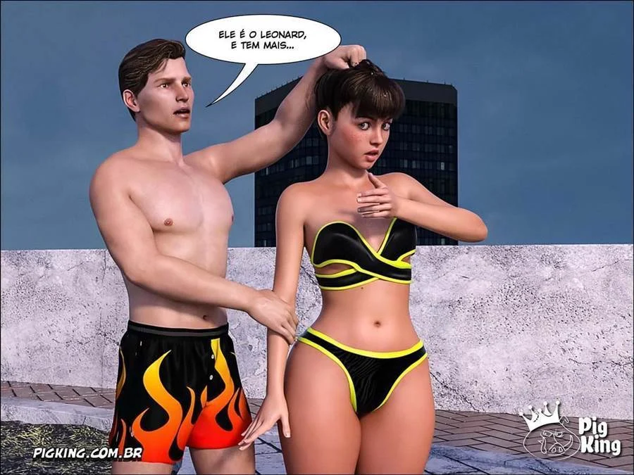 Fudendo a virgem exibida: foda anal com sobrinha safada em 3D