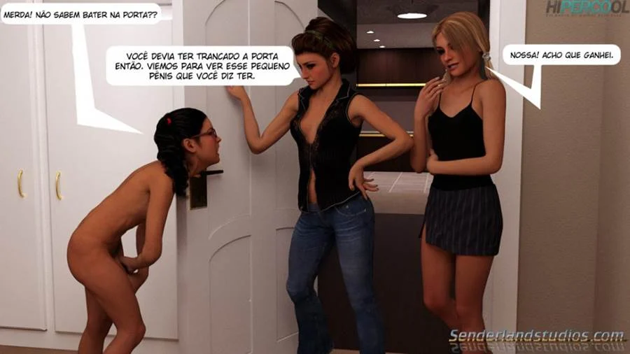 Foda Explícita em 3D: A Volta da Trans Gostosa nos Quadrinhos Proibidos